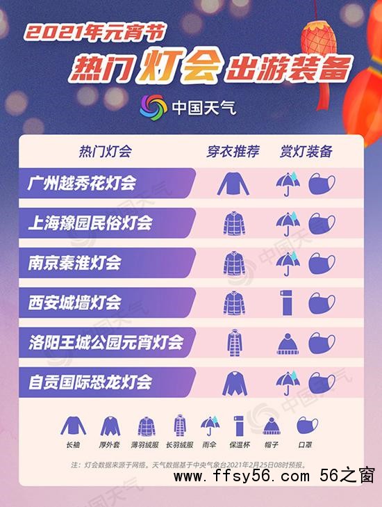 元宵赏灯赏月指数地图出炉：北方大部天气晴朗宜赏灯 南方多地雨打灯
